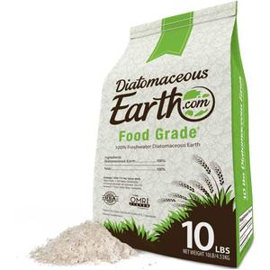 DiatomaceousEarth 10 LBS Food Grade Diatomaceous Earth - 100% Organic All Natural Diamateous Powder - Diametaceous for Humans is Safe Around Children