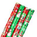 Christmas/Holiday Wrapping Paper 4pk (76cm x 305cm/29"92 x 120")