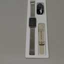 Fitness Tracker Watch for Women Men, Step Counter Compatible with iPhone Android, IP68 Waterproof Activity Tracker with Sleep Monitor, 110+ Sports Pedometer (Cold Steel Silver, 1.57)