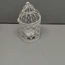 Hanging Birdcage Lantern, Metal Tealight Holder Vintage Decorative Hanging Candle Holder Lantern Centerpieces for Wedding Halloween Christmas Table Decoration