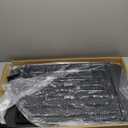 JOY worker Standing Desk Converter, 31 Inch Compact Height Adjustable Stand up Desk Riser, Ultra Low Profile Sit to Stand Desk for Laptop Riser Workstation, Black