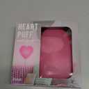 Heart Puff Neon Wall Light, Warm White LED Heart Sign, Wall Decor for Kids Room, Bar, or Restaurant, Party Decoration, Holiday or Birthday Gift