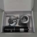 Wireless Digital Microscope, Skybasic 50X-1000X Magnification WiFi Portable Handheld Microscopes with Adjustable Stand HD USB Microscope Camera Compatible with iPhone Android iPad Windows Mac Computer (Black)