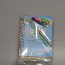 CosyCorner Magical Handwriting Workbooks Handwriting Practice Magic Copybook, Handwriting Aid Magic Pen Reusable Copybook Grooves Template Design for Children(4 Books, 10.27.2 in)