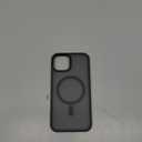 CACOE Magnetic Case for iPhone 13 & iPhone 14 6.1 inch-Compatible with MagSafe & Magnetic Car Phone Mount,Anti-Fingerprint TPU Thin Phone Cases Cover Protective Shockproof (Matte Black) | Anti-Fingerprint, TPU, Cover, Protective