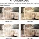 lifein Chenille Throw Blanket 50x60 - Soft Boho Knitted Blanket for Couch Cozy Farmhouse Decor Bed Throw, Lightweight All Season White/Cream Blanket, Decorative for Living Room Bedroom Spring Decor