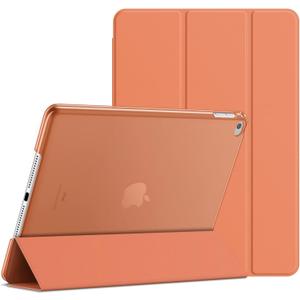 JETech Case for iPad Air 2 (2nd Generation), Smart Cover Auto Wake/Sleep (Orange)