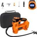 Tire Inflator for DEWALT 20V MAX Battery, Portable Air Compressor Auto Tire Pump with Digital Pressure Gauge 120PSI for Car, Truck, Bikes, Ball (Tool Only, NO Battery)