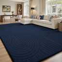 Sour Lemon 8x10 Area Rugs for Living Room,Soft Large Area Rug Modern Annualrings Rugs Machine Washable Area Rug,Non-Slip Rug Carpet for Bedroom Under Dining Table Home Office Decor