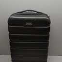 Wrangler 20" Hardside Spinner Carry-On Luggage, Black, 22-inch