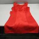 SOLY HUX Women's Mini Dress Bow Backless Sleeveless Round Neck Party Dresses (Medium)