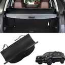 for Honda Pilot Cargo Cover 2023-2026 for Pilot Accessories Black Retractable Trunk Cover Security Shield Shade