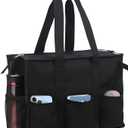 Nurse Bags for Work Nursing Bag Multiple Pockets Waterproof Organizing Zip Top Clinical Bag for Nursing Students