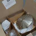 Moen Brantford Brushed Nickel Posi-Temp Shower Trim Kit with 8-Inch Eco-Performance Rainshower and Traditional Handle, Valve Required, T2252EPBN