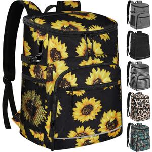 Cooler Backpack Insulated Leakproof Waterproof Backpack Cooler Bag 30/45 Cans, Large Capacity Lightweight Travel Camping Beach Backpack Cooler Ice Chest for Men and Women