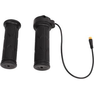 Drfeify 192X Full Rotation Thumb Throttle for Electric Bikes 1 Pair E Bike Accelerator Handle Grip 3 Pin Connector Compatible with Most E Bikes and Scooters