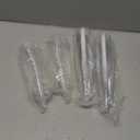 SUREHOME Plastic Champagne Flutes 40 Pack Disposable Champagne Glasses 5.5 Oz Clear Plastic Mimosa Glasses Wedding Cocktail Cups Bulk for Engagement Birthday Graduation Decorations 2025 Party Supplies