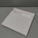 BoShahai 10 PCS Gift Boxes with Lids, 10.6x7.8x3.1 Inch Kraft Paper Gift Box, White with Ribbon, Bridesmaid Proposal Box for Wedding, Packaging, Present, Birthday, Cupcake