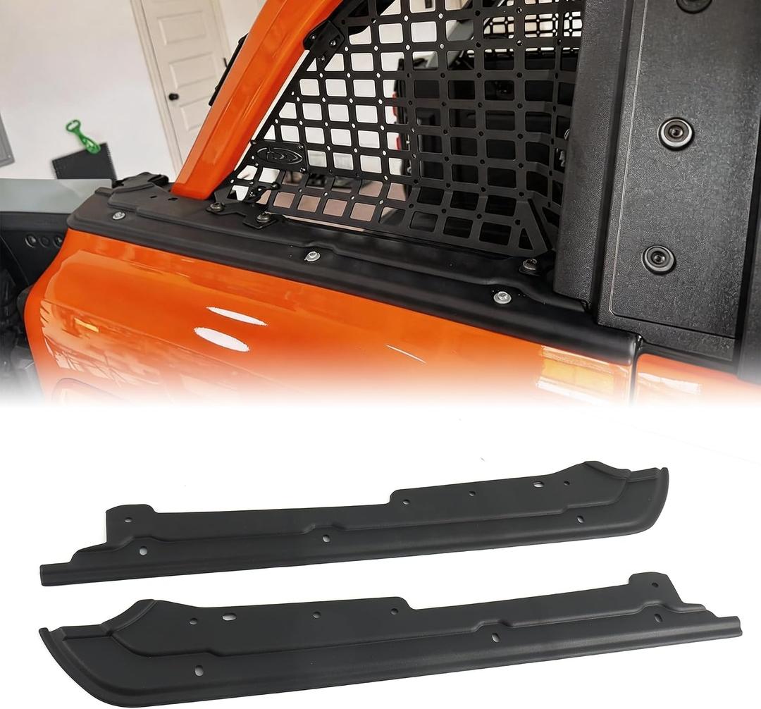 Rear Body Tub Rail Protector for Ford Bronco 2021+ 4 Door w/OEM Soft Top