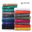 4 x LANE LINEN 100% Ring Spun Cotton 4 Pack Bath Towels (28"x54") - Home Essentials Bathroom Towels Set - Quick Dry, Super Soft & Absorbent Bath Towels - Machine Wash in Cold Water - Cerulean Blue