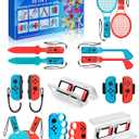 16in1 Switch Sports Accessories for Nintendo Games: Family Party Switch Games Accessories Bundle Kit for Nintendo Switch/OLED Kids Sports Games
