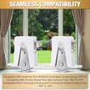 Sliding Screen Door Rollers & Upper Spring Kit Compatible with Andersen 1274104 & 1997196 and Compatible with 200/400 Series Perma-Shield & Frenchwood Gliding Patio Doors (Pre-1991)