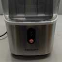 EUHOMY Nugget Ice Maker Countertop, Ready in 7 Mins, 34Lbs/24H Pebble Ice Maker Machine, Self-Cleaning Countertop Sonic Ice Makers with Ice Scoop&Basket, Pellet Ice Maker for Home, Stainless Steel