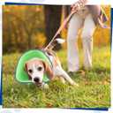 Sadnyy 3 Pcs Dog Cone, Cone for Dogs to Stop Licking, Pet E-Collar Alternative After Surgery, Adjustable Pet Recovery Collar for Wound Healing, Blue, M/L/XL