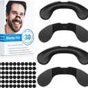 Nasal Strips for Snoring, Extra Strength Nose Strips for Congestion Improve Breathing Sleeping Quality, Snoring Solution for Running, Anti Snore Devices for Men Women All Night Comfort, 30 Counts