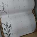 Large Desk Calendar 2026 with Desktop Mat, Cabbrix Desk Pad Calendar 22 x 17 Inch Covering January 2026 to December 2026 for Home Office and School, Leaf