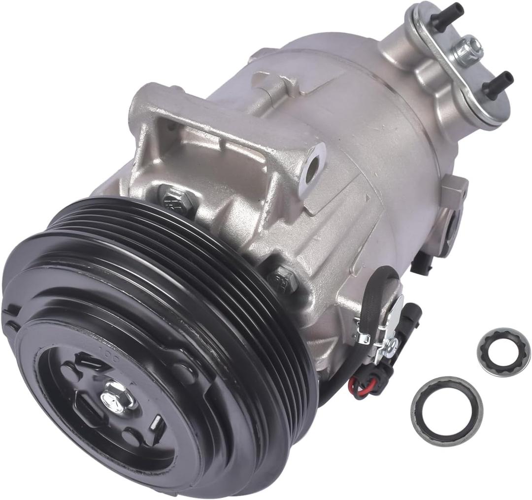 A/C Compressor w/Clutch Replacement for Buick Regal Chevy Malibu Equinox Impala GMC Terrain 2013-2017 23314082 23338189 84491974