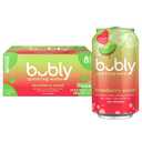 2 x bubly Sparkling Water, Strawberry Sunset, Zero Sugar & Zero Calories, 12 Fl Oz Cans (Pack of 8) (EXP 08/03/26)