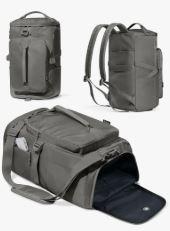 Gym Bag for Women with Shoe Compartment and Wet Pocket Convertible Gym Backpack workout Duffel Bag Multiple Pockets 30L