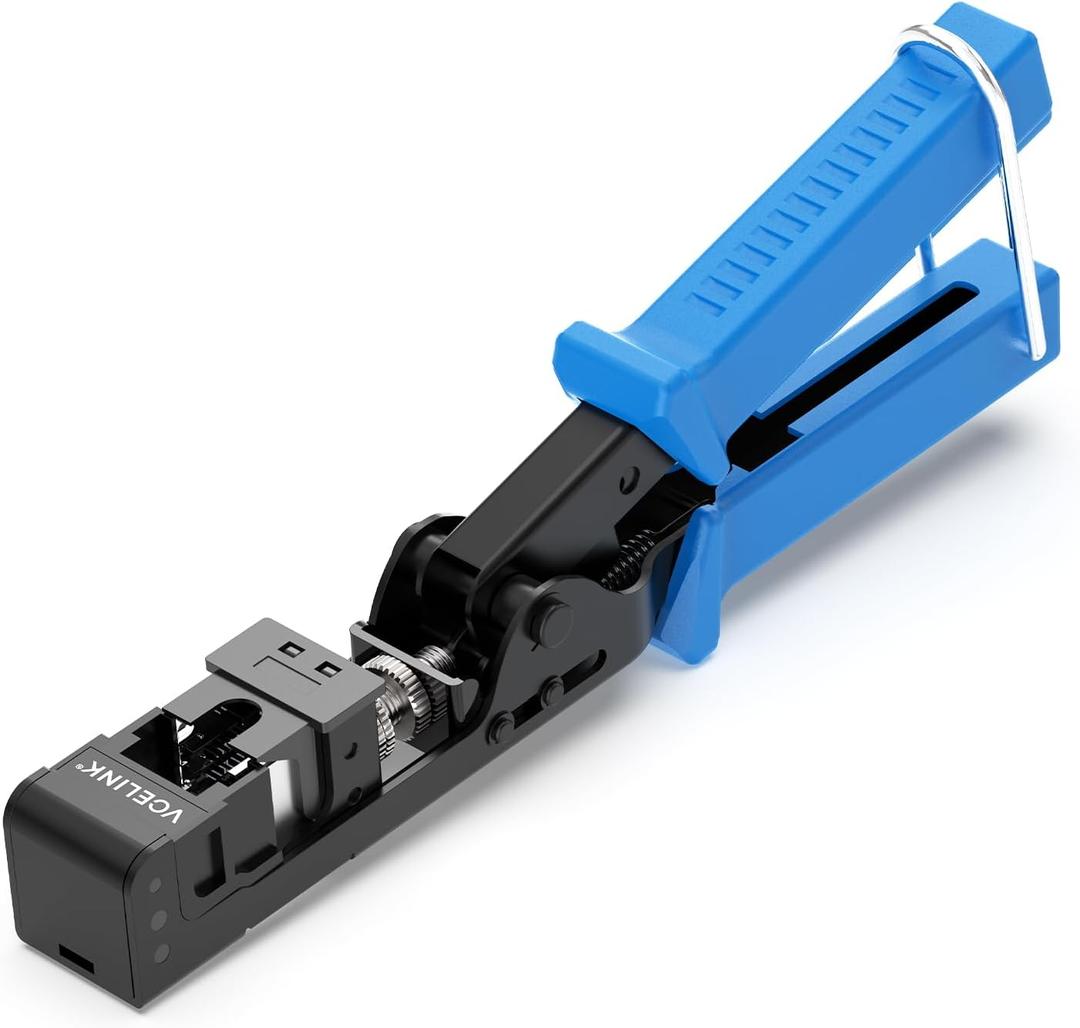 VCELINK Speed Termination Keystone Tool Only for VCE 90-Degree Keystone Jacks, Cat5e/Cat6/Cat6A Ethernet Cable Rj45 Punch Down Tool
