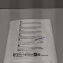 H.VERSAILTEX Living Room Linen Curtains Home Decorative Tab Top Curtains Privacy Added Energy Saving Light Filtering Window Treatments Draperies for Bedroom, 2 Panels, 52 x 63 - Inch, Heathered White