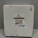 I00000 60 Pcs Gold Plastic Silverware - Heavy Duty Plastic Cutlery -Party Disposable Silverware SetDisposable Cutlery Set Includes 20 Forks, 20 Knives, 20 Spoons Perfect for Wedding (White)