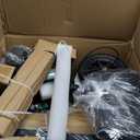 Helavo Adjustable Knee Scooter for Adults with Suspension, All-Terrain 10" Rubber Front Wheels, Scooter for Broken Foot - 350 lbs Capacity, Compact Crutches Alternative with 2 Knee Pads Included