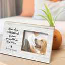SRADMO Pet Memorial Photo Frame - 12x6, Cat & Dog Frames for Loved Ones Lost, Picture Frame for Pet Remembrance