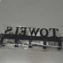Over The Door Hooks - Towel Holder for Bathroom, Bedroom, Kitchen & Pool - Sandblasted Black Metal Wall Mount (5 Hooks)