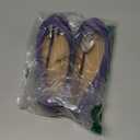 Shoes 18 Womens Ballerina Ballet Flats Shoe with Bow (6, 8500 Purple)