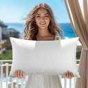 Canadian Luxurios Goose Down Pillows 80% Down 20% Feather 900 Fill Power 20X30 in Bed Pillows with 100% Cotton Pillow Shell 600TC Fluffy Soft (Queen, Pack of 1) (White)