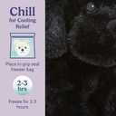 Warmies Black Labrador Microwavable, Hot or Cold for Cool Relaxation and Warm Relief, Lavender Scented Cozy Plush Animal