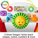 Fisher-Price Laugh & Learn Crawl Around Car, red Interactive Play Center with Smart Stages Learning Content for Babies and Toddlers Ages 6 Months and up, 28.7 Inch