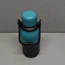 BJPKPK Insulated Thermal Water Bottle with Handle and Lid 40oz Stainless Steel Water Bottles for Cold and Hot Beverages,TealBlack