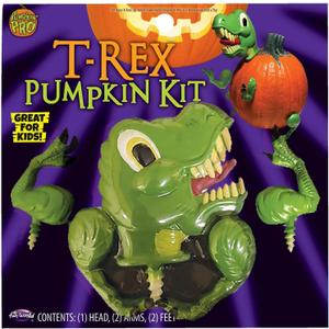 FunWorld Halloween T-Rex Dinosaur Pumpkin Decorating Kit