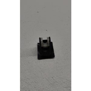 EAARSUO Shower Head Holder - Wall Mount, Adhesive Clip, Wand Holder (Black)