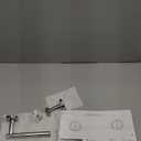 Polished Finish Toilet Paper Holder SUS304 Stainless Steel Double Post Pivoting Toilet Paper Roll Holder Wall Mounted Toilet Tissue Holder for Commercial Bathroom RV (Chrome)