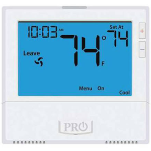 Pro1 - T855 - Platform: 5+1+1 Or 7 Day Or Non-Programmable, 3H/2C Universal with 8 Sq. In. Display
