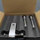 METOWARE Adjustable Drop Hitch  Aluminum Tow Hitch Fits 2Inch Receiver  Heavy Duty Trailer Hitch with 8Inch Drop/Rise for Truck (12,500 LBS GTW), Double AntiTheft Stainless Steel Pin Locks