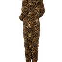 Alexander Del Rossa Adult Onesie Pajamas for Women, Hooded Fleece Adult Onesies for Women (A0322W10SM), Size S